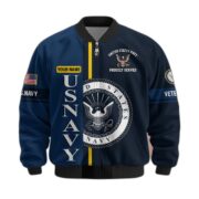 Premium Personalized US Veterans Bomber Jacket BPHN020911, Gifts For US Veterans, Gifts On Father's Day, Veterans Day. - Image 12