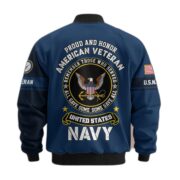Premium Personalized US Veterans Bomber Jacket BPHN020911, Gifts For US Veterans, Gifts On Father's Day, Veterans Day. - Image 13