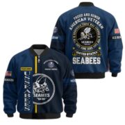 Premium Personalized US Veterans Bomber Jacket BPHN020911, Gifts For US Veterans, Gifts On Father's Day, Veterans Day. - Image 14