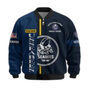 Premium Personalized US Veterans Bomber Jacket BPHN020911, Gifts For US Veterans, Gifts On Father's Day, Veterans Day. - Image 15