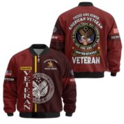 Premium Personalized US Veterans Bomber Jacket BPHN020911, Gifts For US Veterans, Gifts On Father's Day, Veterans Day. - Image 35