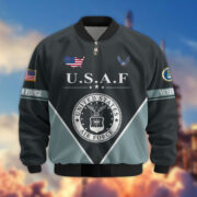 Premium US Veterans Bomber Jacket ATTN090922, Gifts For US Veterans, Gifts On Father's Day, Veterans Day. - Image 24