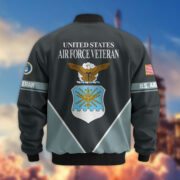Premium US Veterans Bomber Jacket ATTN090922, Gifts For US Veterans, Gifts On Father's Day, Veterans Day. - Image 25
