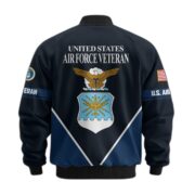 Premium US Veterans Bomber Jacket ATTN090922, Gifts For US Veterans, Gifts On Father's Day, Veterans Day. - Image 28