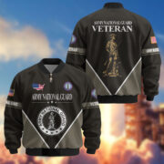 Premium US Veterans Bomber Jacket ATTN090922, Gifts For US Veterans, Gifts On Father's Day, Veterans Day. - Image 8