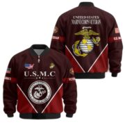 Premium US Veterans Bomber Jacket ATTN090922, Gifts For US Veterans, Gifts On Father's Day, Veterans Day. - Image 17