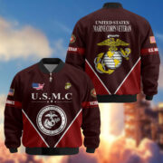Premium US Veterans Bomber Jacket ATTN090922, Gifts For US Veterans, Gifts On Father's Day, Veterans Day. - Image 17