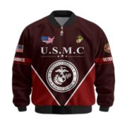 Premium US Veterans Bomber Jacket ATTN090922, Gifts For US Veterans, Gifts On Father's Day, Veterans Day. - Image 18