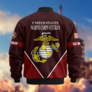 Premium US Veterans Bomber Jacket ATTN090922, Gifts For US Veterans, Gifts On Father's Day, Veterans Day. - Image 19