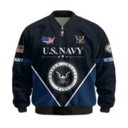 Premium US Veterans Bomber Jacket ATTN090922, Gifts For US Veterans, Gifts On Father's Day, Veterans Day. - Image 12