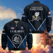 Premium US Veterans Bomber Jacket ATTN090922, Gifts For US Veterans, Gifts On Father's Day, Veterans Day. - Image 14