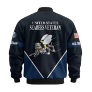 Premium US Veterans Bomber Jacket ATTN090922, Gifts For US Veterans, Gifts On Father's Day, Veterans Day. - Image 16