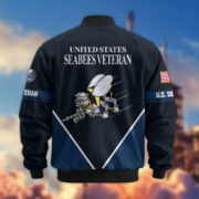 Premium US Veterans Bomber Jacket ATTN090922, Gifts For US Veterans, Gifts On Father's Day, Veterans Day. - Image 16