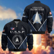 Premium US Veterans Bomber Jacket ATTN090922, Gifts For US Veterans, Gifts On Father's Day, Veterans Day. - Image 32