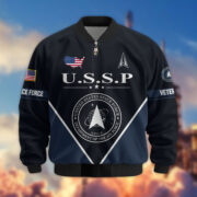Premium US Veterans Bomber Jacket ATTN090922, Gifts For US Veterans, Gifts On Father's Day, Veterans Day. - Image 33