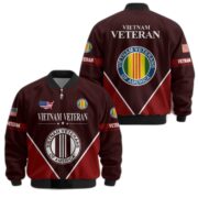 Premium US Veterans Bomber Jacket ATTN090922, Gifts For US Veterans, Gifts On Father's Day, Veterans Day. - Image 38