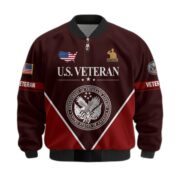 Premium US Veterans Bomber Jacket ATTN090922, Gifts For US Veterans, Gifts On Father's Day, Veterans Day. - Image 36