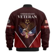 Premium US Veterans Bomber Jacket ATTN090922, Gifts For US Veterans, Gifts On Father's Day, Veterans Day. - Image 37