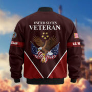 Premium US Veterans Bomber Jacket ATTN090922, Gifts For US Veterans, Gifts On Father's Day, Veterans Day. - Image 37