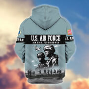 Premium US Veterans Zip Hoodie BPHN170911, Gifts For US Veterans, Gifts On Father's Day, Veterans Day. - Image 24