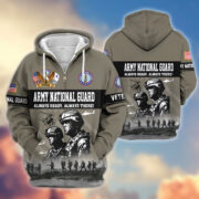 Premium US Veterans Zip Hoodie BPHN170911, Gifts For US Veterans, Gifts On Father's Day, Veterans Day. - Image 10