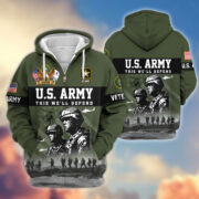 Premium US Veterans Zip Hoodie BPHN170911, Gifts For US Veterans, Gifts On Father's Day, Veterans Day. - Image 7