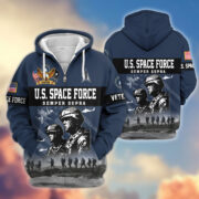 Premium US Veterans Zip Hoodie BPHN170911, Gifts For US Veterans, Gifts On Father's Day, Veterans Day. - Image 34