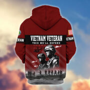 Premium US Veterans Zip Hoodie BPHN170911, Gifts For US Veterans, Gifts On Father's Day, Veterans Day. - Image 39