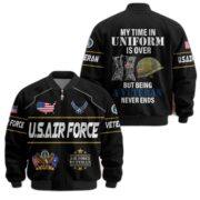 Premium US Veterans Bomber Jacket BPHN220912, Gifts For US Veterans, Gifts On Father's Day, Veterans Day. - Image 17