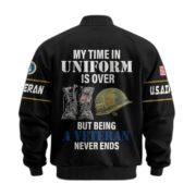Premium US Veterans Bomber Jacket BPHN220912, Gifts For US Veterans, Gifts On Father's Day, Veterans Day. - Image 19