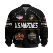 Premium US Veterans Bomber Jacket BPHN220912, Gifts For US Veterans, Gifts On Father's Day, Veterans Day. - Image 15