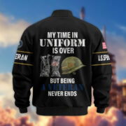 Premium US Veterans Bomber Jacket BPHN220912, Gifts For US Veterans, Gifts On Father's Day, Veterans Day. - Image 25