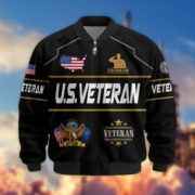 Premium US Veterans Bomber Jacket BPHN220912, Gifts For US Veterans, Gifts On Father's Day, Veterans Day. - Image 27
