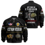 Premium US Veterans Bomber Jacket BPHN220912, Gifts For US Veterans, Gifts On Father's Day, Veterans Day. - Image 29