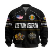 Premium US Veterans Bomber Jacket BPHN220912, Gifts For US Veterans, Gifts On Father's Day, Veterans Day. - Image 30