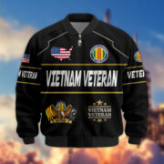 Premium US Veterans Bomber Jacket BPHN220912, Gifts For US Veterans, Gifts On Father's Day, Veterans Day. - Image 30