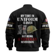 Premium US Veterans Bomber Jacket BPHN220912, Gifts For US Veterans, Gifts On Father's Day, Veterans Day. - Image 7