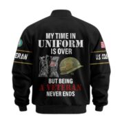 Premium US Veterans Bomber Jacket BPHN220912, Gifts For US Veterans, Gifts On Father's Day, Veterans Day. - Image 22