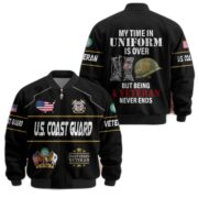 Premium US Veterans Bomber Jacket BPHN220912, Gifts For US Veterans, Gifts On Father's Day, Veterans Day. - Image 20