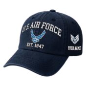 Premium Custom USAF Embroidered Hat VPVC309504, Gifts For Air Force Veteran, Gifts On Father's Day, Veterans Day.