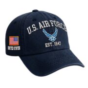 Premium Custom USAF Embroidered Hat VPVC309504, Gifts For Air Force Veteran, Gifts On Father's Day, Veterans Day. - Image 2