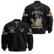 Premium US Veterans Bomber Jacket BPHN190812, Gifts For US Veterans, Gifts On Father's Day, Veterans Day. - Image 17