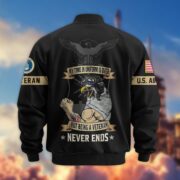 Premium US Veterans Bomber Jacket BPHN190812, Gifts For US Veterans, Gifts On Father's Day, Veterans Day. - Image 19