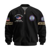 Premium US Veterans Bomber Jacket BPHN190812, Gifts For US Veterans, Gifts On Father's Day, Veterans Day. - Image 6
