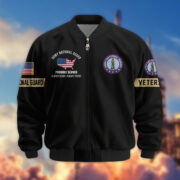 Premium US Veterans Bomber Jacket BPHN190812, Gifts For US Veterans, Gifts On Father's Day, Veterans Day. - Image 6