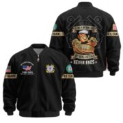Premium US Veterans Bomber Jacket BPHN190812, Gifts For US Veterans, Gifts On Father's Day, Veterans Day. - Image 20