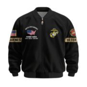 Premium US Veterans Bomber Jacket BPHN190812, Gifts For US Veterans, Gifts On Father's Day, Veterans Day. - Image 15