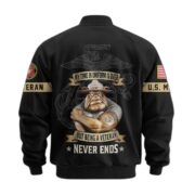 Premium US Veterans Bomber Jacket BPHN190812, Gifts For US Veterans, Gifts On Father's Day, Veterans Day. - Image 16