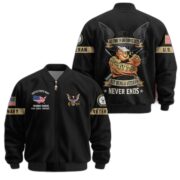 Premium US Veterans Bomber Jacket BPHN190812, Gifts For US Veterans, Gifts On Father's Day, Veterans Day. - Image 8