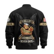 Premium US Veterans Bomber Jacket BPHN190812, Gifts For US Veterans, Gifts On Father's Day, Veterans Day. - Image 10